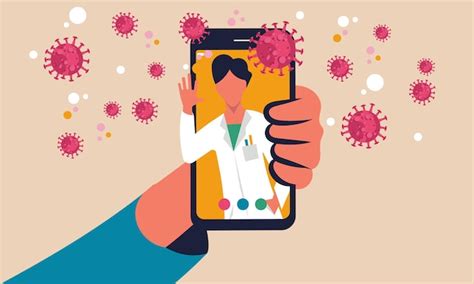 Verifique Sua Saúde Em Seu Telefone Celular Consulta Médica Em Casa E Tecnologia De Tele Para