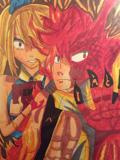 Natsu And Lucy By Megalucario1314 On Deviantart