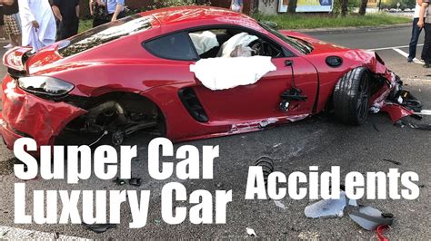 Super Car Crash Compilation Luxury Car Crashes Youtube