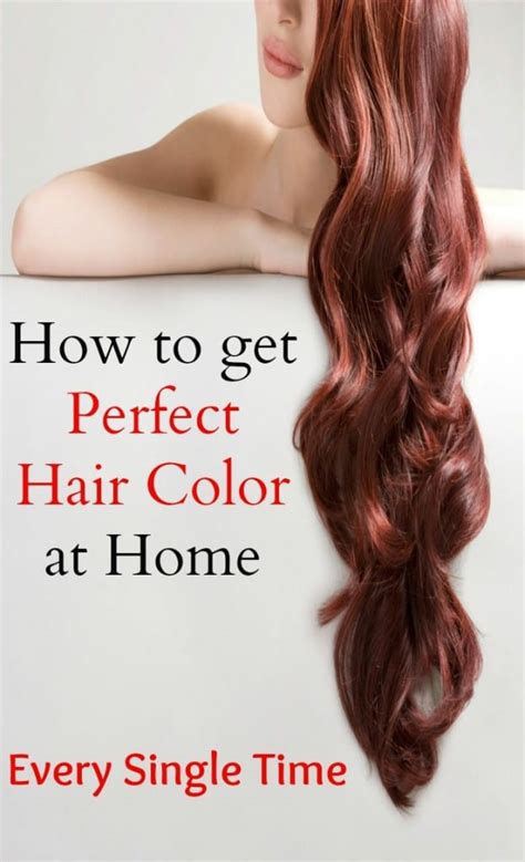 At Home Hair Color Tips: Get Results Like a Pro