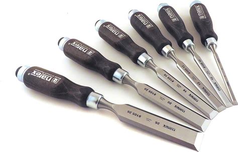 8105 Bevel Edged Chisels Boxed Set Narex Chisels Collectable Tools Home