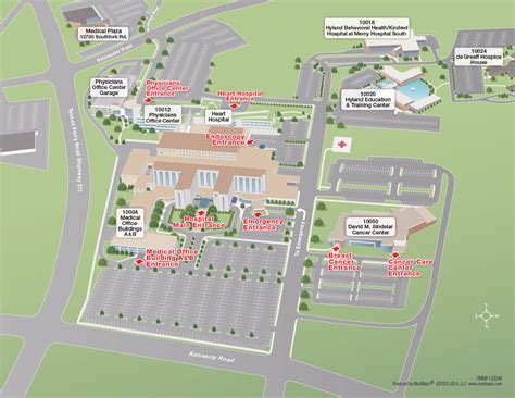 Mercy Hospital South Interactive Map