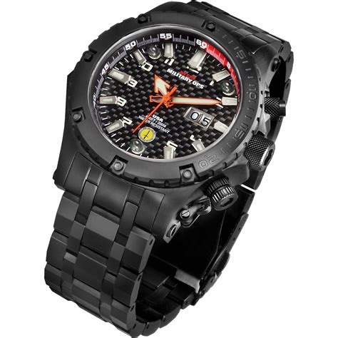 mtm special ops mens black vulture titanium watch men s watches jewelry and watches shop the