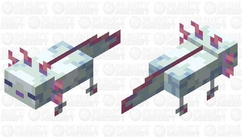 Axolotl Cyan Minecraft Mob Skin