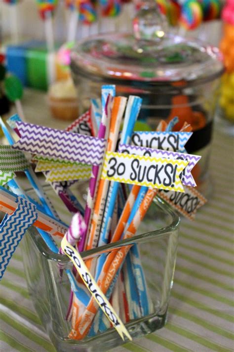 Cool Party Favors 30th Birthday Theme Party Ideas 30 Sucks