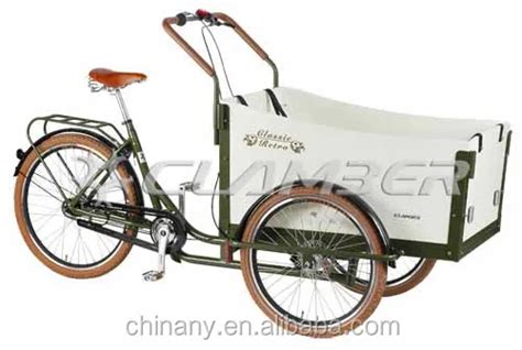 Classic Adults Tricyclereverse Trike3 Wheels Bike Bicyclecargo Bike