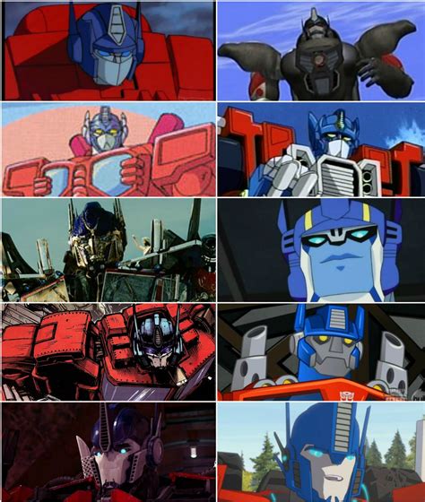 The Many Faces Of Optimus Prime トランスフォーマー コンボイ ロボット
