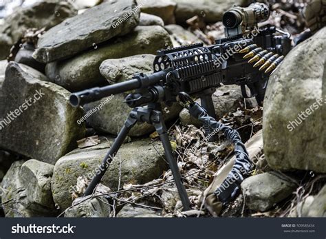 Army Ranger Machine Gunner Stock Photo 509585434 Shutterstock