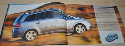 Opel Zafira Brochure Prospekt Ru Ua Auto Brochure