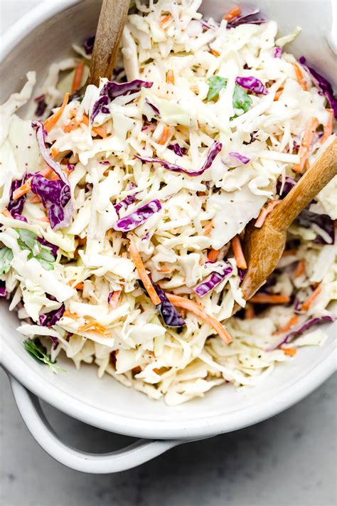 The Best Healthy Homemade Coleslaw All The Healthy Things