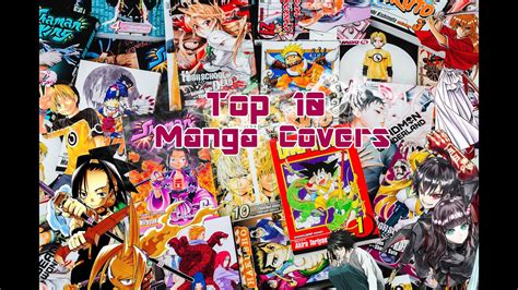 Top 10 Best Manga Covers In My Collection Youtube