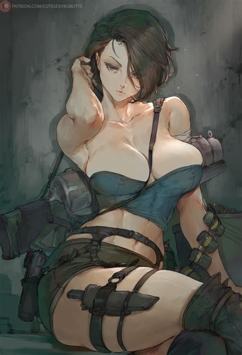 Jill Valentine Resident Evil By Cutesexyrobutts Hentai Foundry