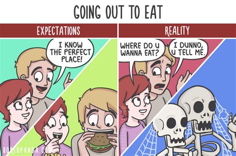 The Difference Between Relationship Expectations Vs Reality In 20 Illustrations Demilked