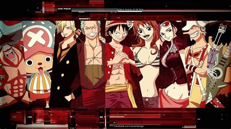 One Piece Red Wallpapers Wallpaper Cave