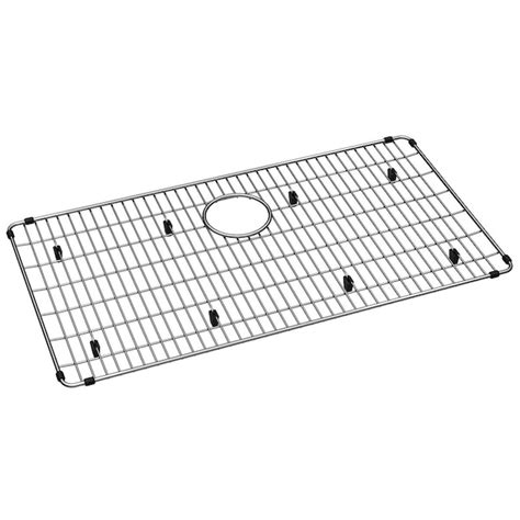Elkay 1525 In X 2825 In Back Center Drain Stainless Steel Sink Grid In The Sink Grids And Mats