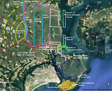 The port in lamu is expected to eventually have 32 berths and offer an alternative gateway to access landlocked ethiopia and south sudan. The New Lamu Port - Lamu Realty