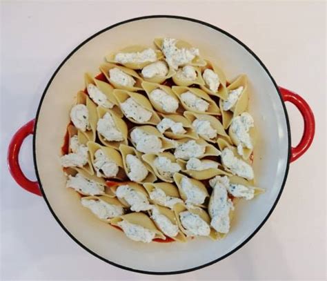 A Mouthful Of Mark Ricotta And Parmesan Stuffed Pasta Shells