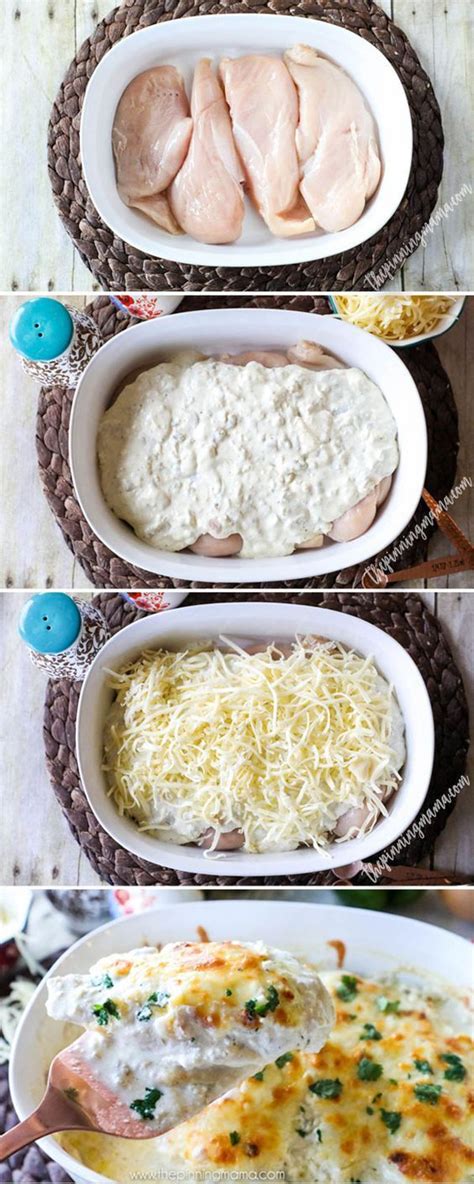 Spread mixture evenly in pan, then bake 20 minutes, or until edges are beginning to brown and middle is set. Green Chili Chicken Bake Recipe- Creamy, delicious, one ...