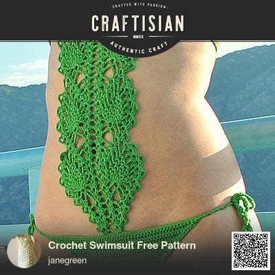 Crochet Swimsuit Free Pattern Needleworking Project By Janegreen