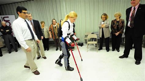 Bionic Suit Helps Paralyzed Walk Again Newsday