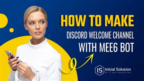 How To Make Discord Welcome Channel With Mee6 Bot 2024 Initial