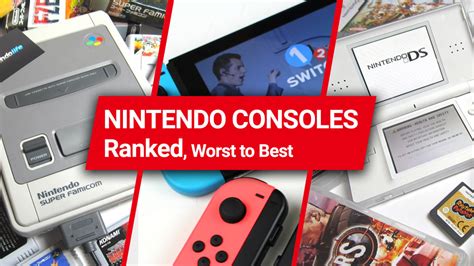 Every Nintendo Console Ranked From Worst To Best Nintendo Life