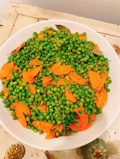Sweet Peas And Carrots Thanksgiving Sides Food Thanksgiving