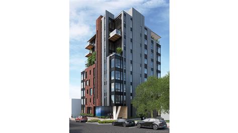 Nine-story apartment building in downtown Burlington VT approved