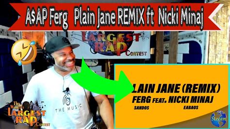 a ap ferg plain jane remix ft nicki minaj producer reaction youtube