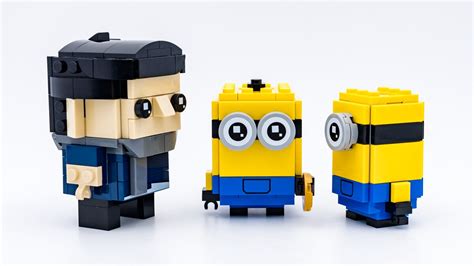 Review Lego Brickheadz 40420 And 40421 Minions The Rise Of Gru Hellobricks