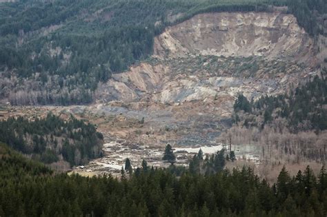 Update On The Massive Mudslide In Washington Aerial Views Of The Area