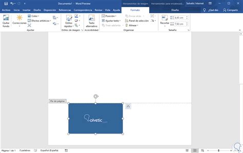 Hacer Pie De Página O Encabezado Word 2016 Con Imagen Solvetic