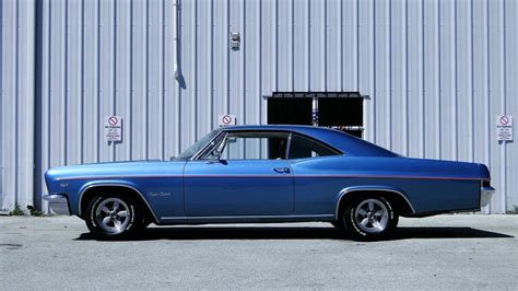 1966 Chevrolet Impala Ss California Car Marina Blue 327275hp 4 Speed
