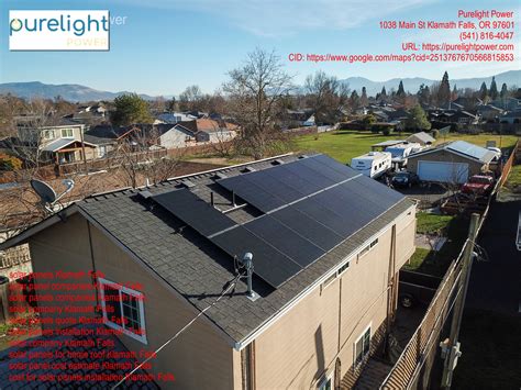 The Awesome Benefits of Solar Panels in Klamath Falls, Oregon