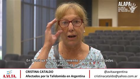 Cristina Cataldo Talidomida Youtube