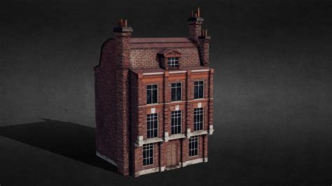 Victorian Era City Building Buy Royalty Free 3d Model By Edmund 3d