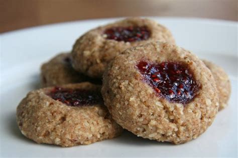 Vegan Thumbprint Cookies Best Healthy Desserts Popsugar Fitness