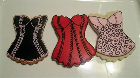 Corset Cookies By Bellaria Bakery Via Flickr Corset Cookies Lingerie