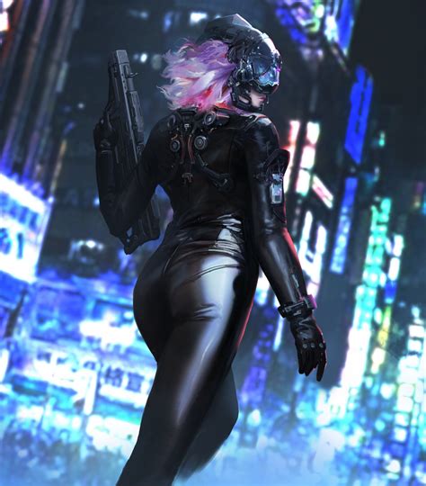 Scifi Cyberpunk Ideas In Cyberpunk Cyberpunk Character Hot
