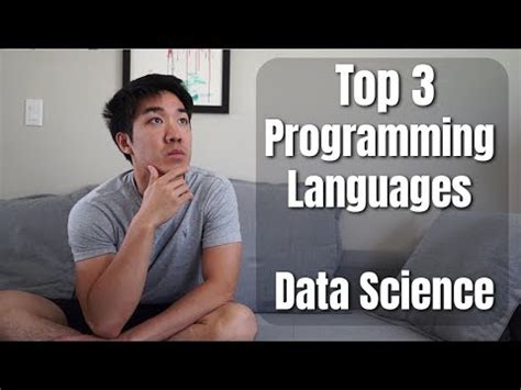 Top 3 Programming Languages For Data Science YouTube