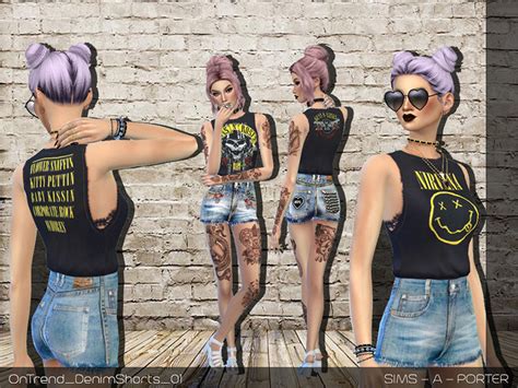 Best Sims 4 Punk And Rock Star Cc Clothes Hairstyles