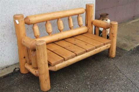 Incredible Outdoor Log Furniture Plans References Ihsanpedia