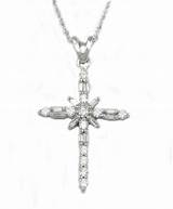 Sterling Silver Diamond Cross Images