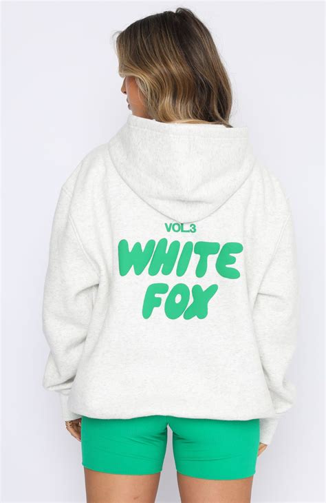 Offstage Hoodie Glacier Grey In 2023 Hoodies White Fox Fox Hoodie