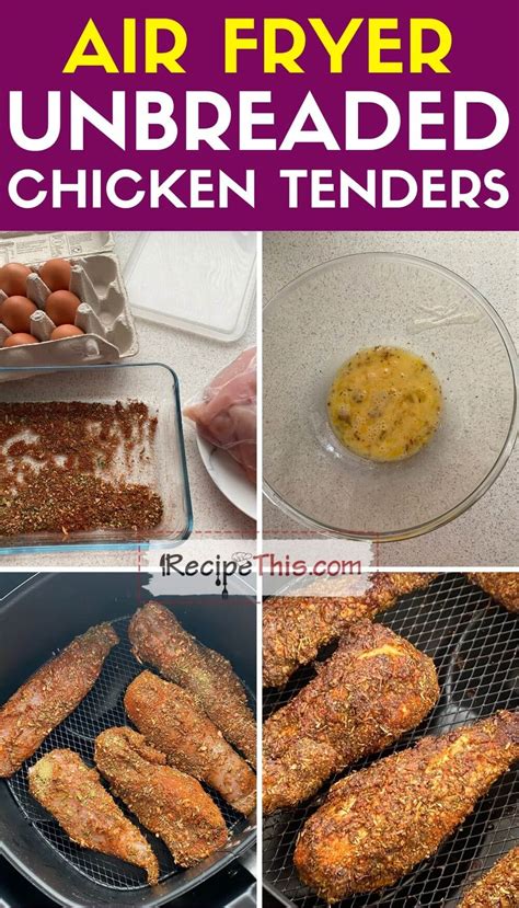 Recipe This Kfc Unbreaded Chicken Tenders In Air Fryer