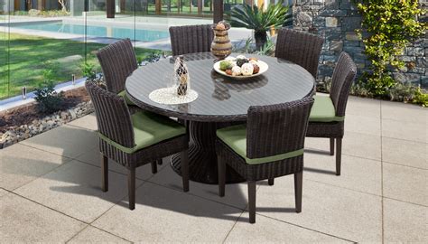Round Outdoor Dining Table Set Venice 60 Outdoor Patio Dining Table