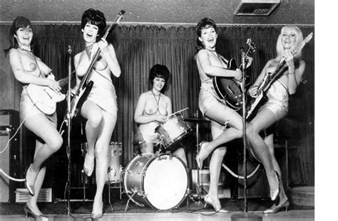 The Ladybirds The World S First Topless Rock Band Tod Clifton