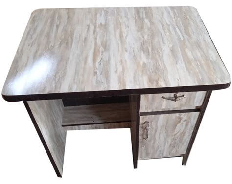 Rectangular Engineered Wood Modular Wooden Table With Storage At Rs