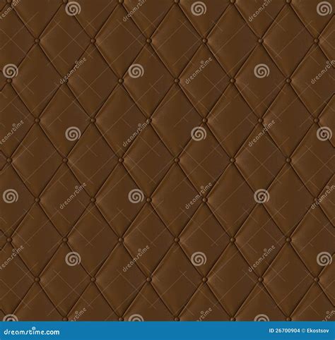 Quilted Leather Tiled Texture Stock Photo Image Of Style Quilt 26700904