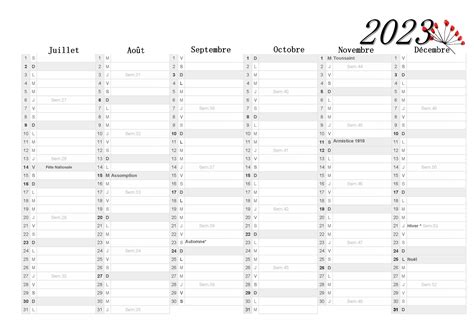 Calendrier 2023 Gratuit à Imprimer Avec Les Jours Fériés Calendriers A4